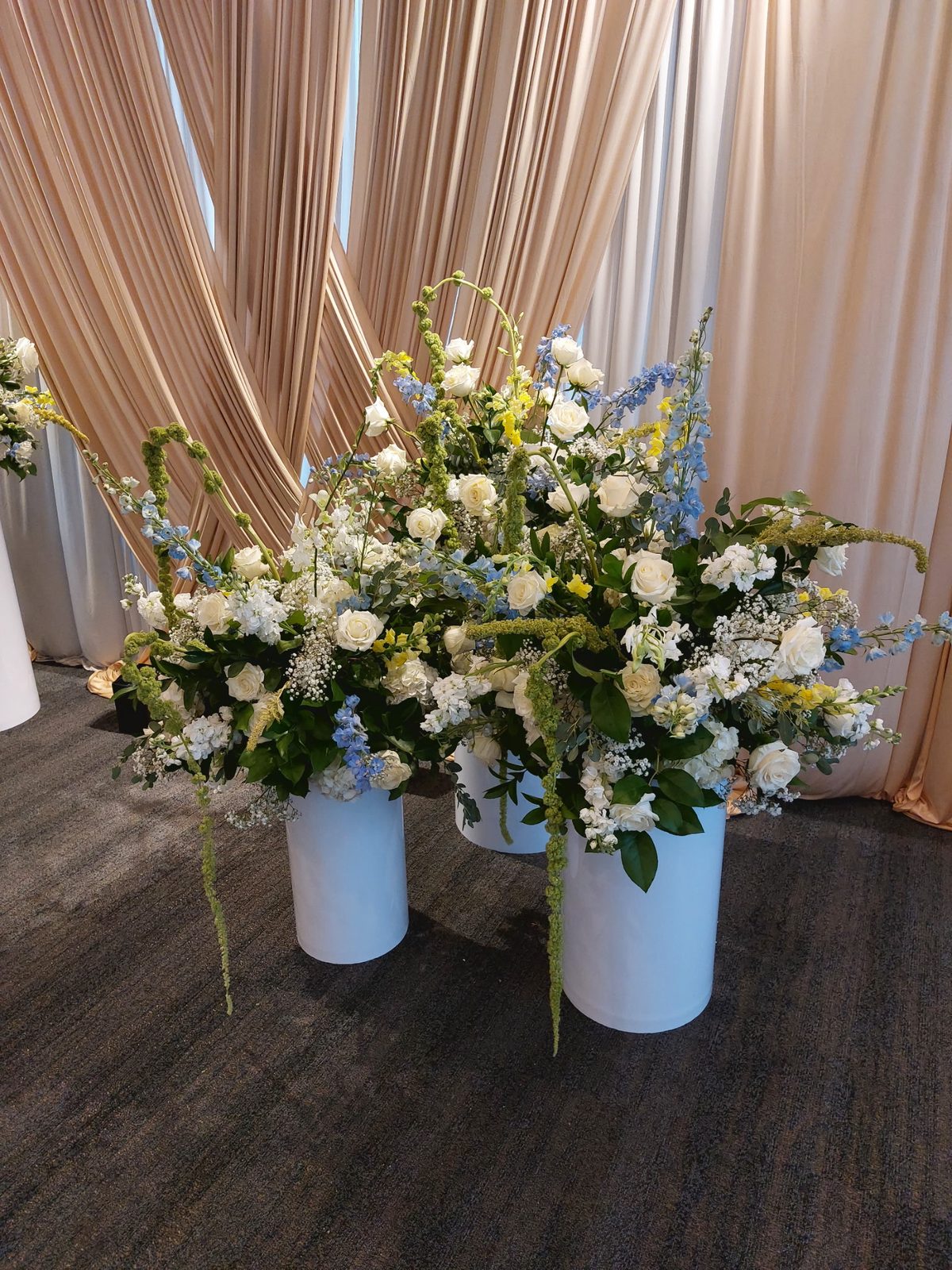 Wedding florals by Well House Floral and Design